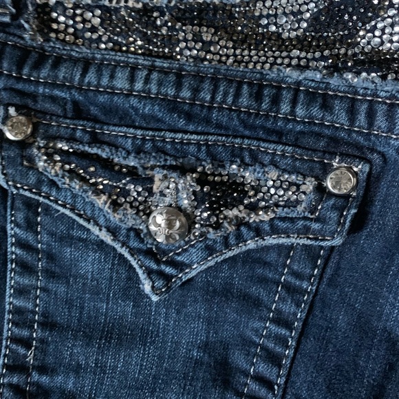 Miss Me Jeans Sz 31 Unhemmed - Picture 9 of 10